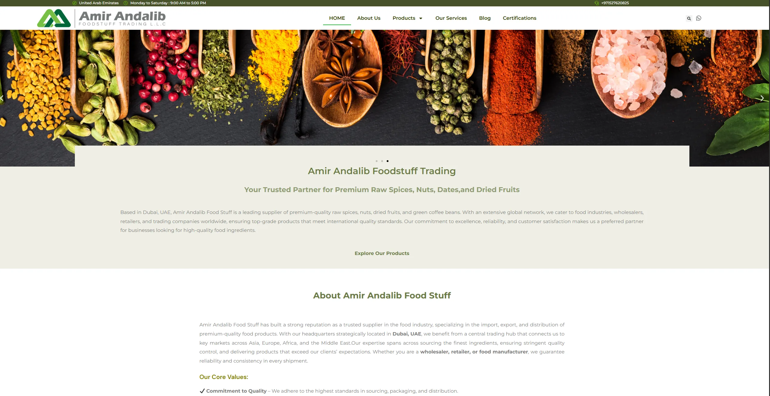 Amir Andalib Foodstuff